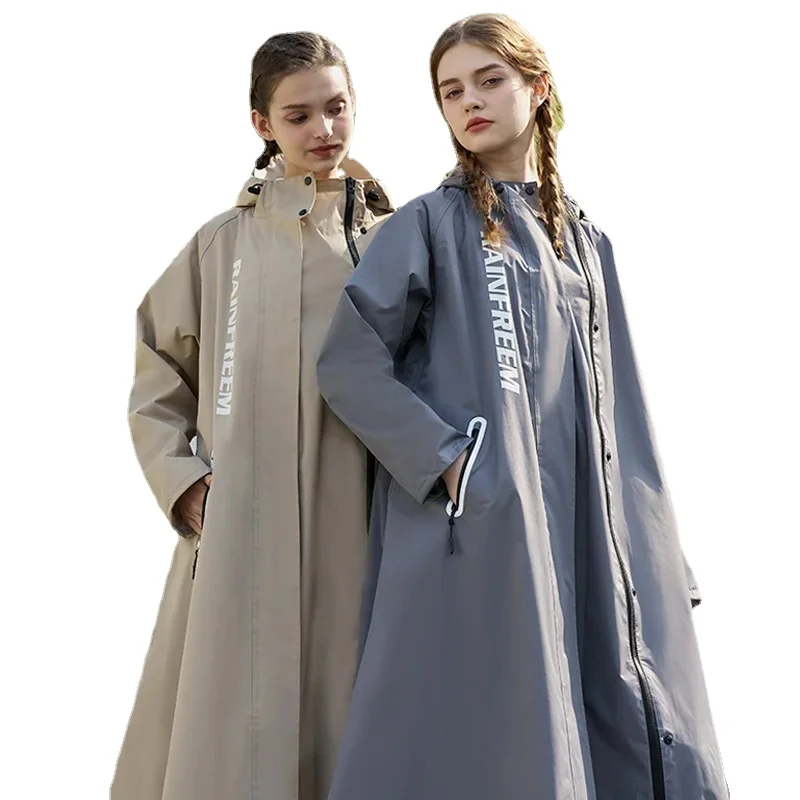 Camping Rain Poncho - Derniers imperméables en tissu nylon 190T