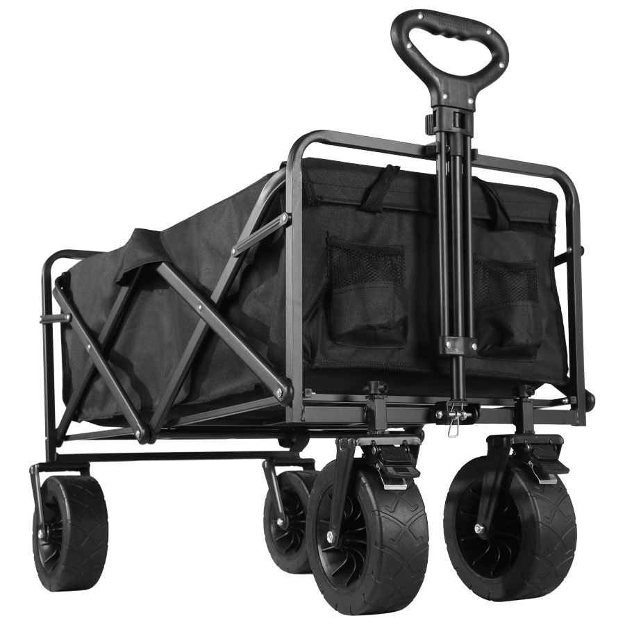 Outdoor Camping Trolley - Chariot pliable robuste à grande capacité