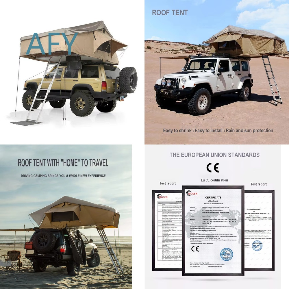 Outdoor Camping Van Tent - Tente de toit pliante automatique à