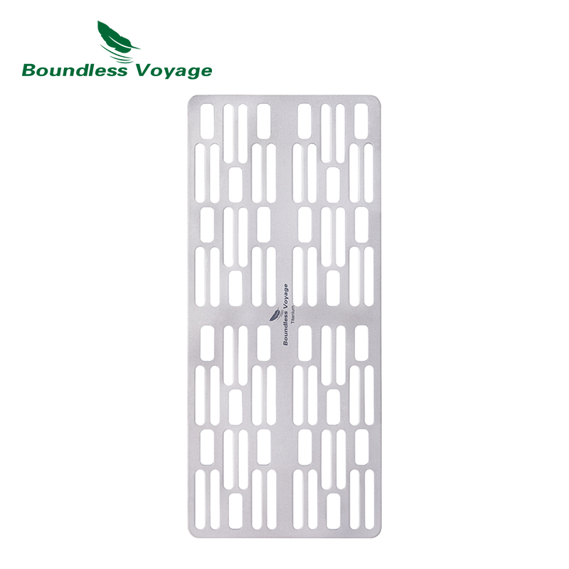 Outdoor Camping Dining Set - Plaque de barbecue au charbon de
