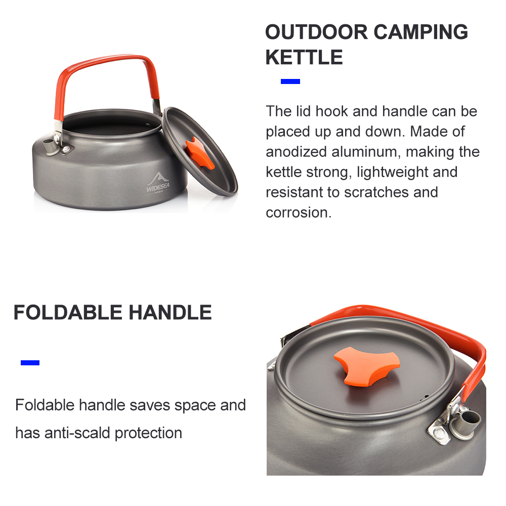 Widesea – bouilloire à eau de  - Outdoor Camping Dining Set avis et prix