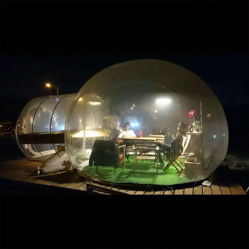 Tente transparente pour restau - Outdoor Camping Exhibition avis et prix