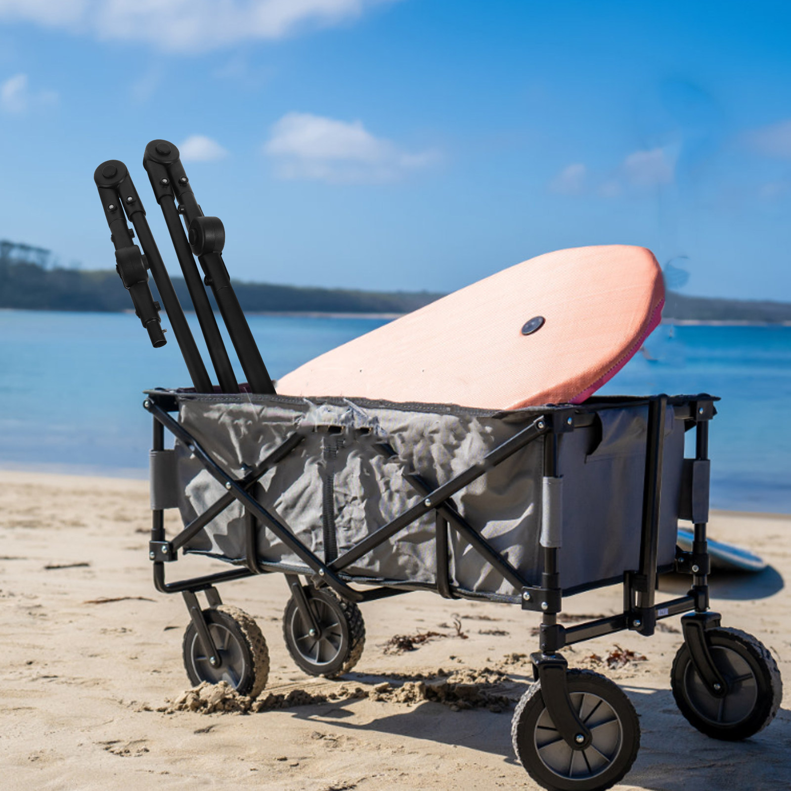 Poignée de poussée pour chario - Outdoor Camping Trolley avis et prix