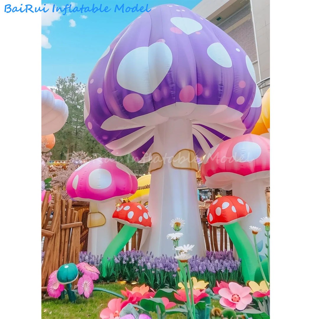 Gros champignon gonflable de d - Outdoor Camping Exhibition avis et prix