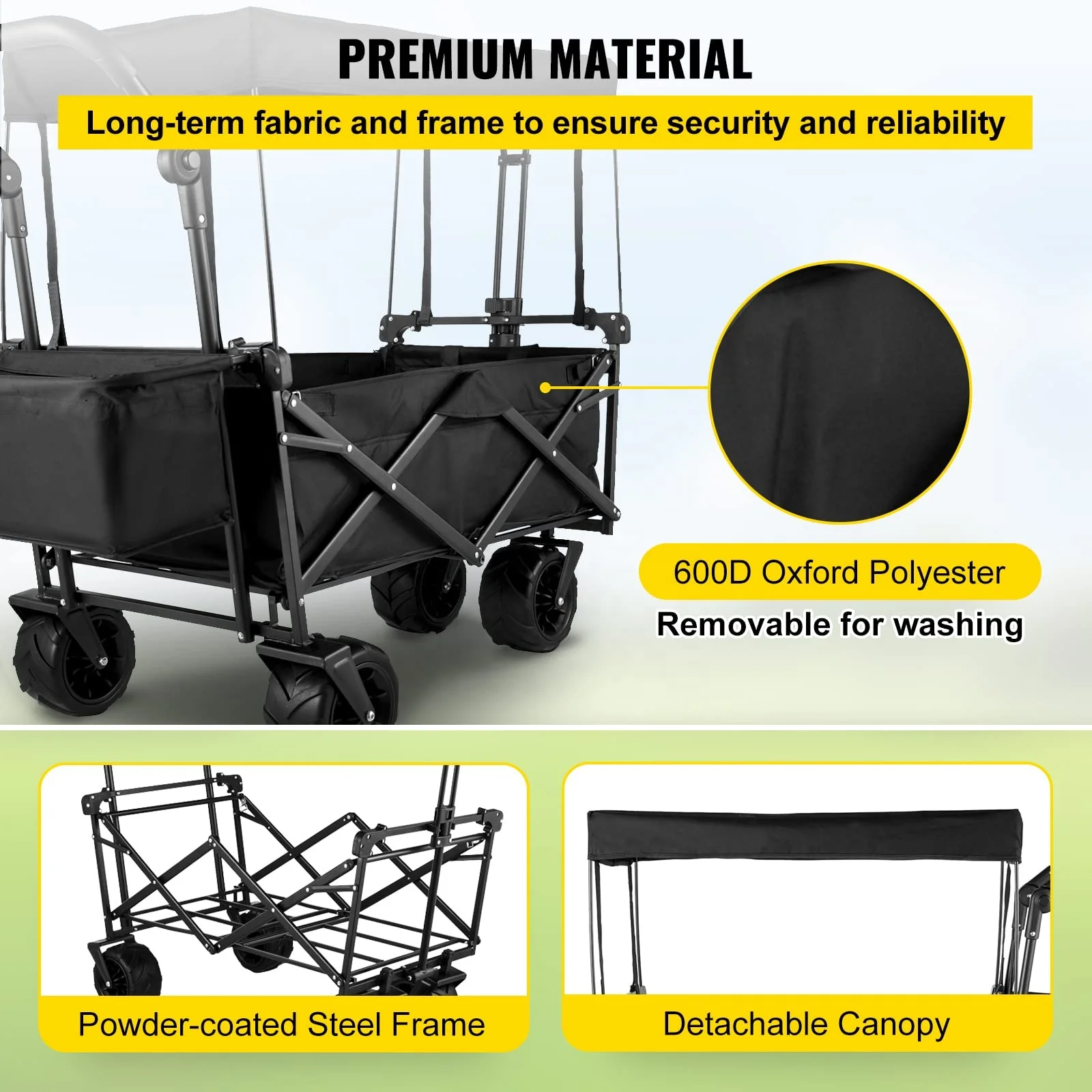 Chariot pliable pour le campin - Outdoor Camping Trolley avis et prix