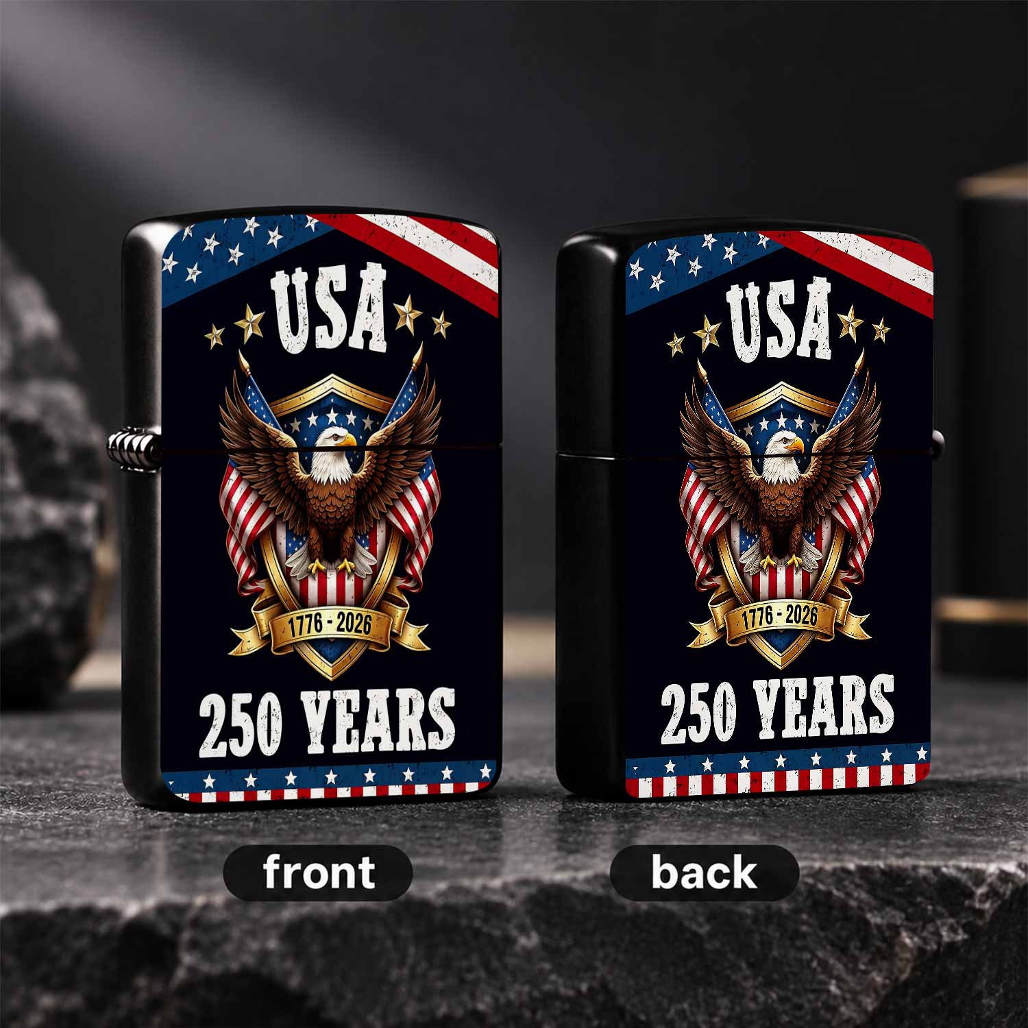 Briquet patriotique des États- - Outdoor Camping Usa avis et prix