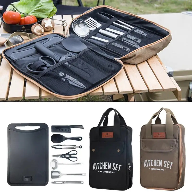 Ensemble de 8 ustensiles de cu - Outdoor Camping Dining Set avis et prix