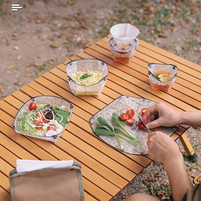 Ustensiles de camping légers e - Outdoor Camping Dining Set avis et prix