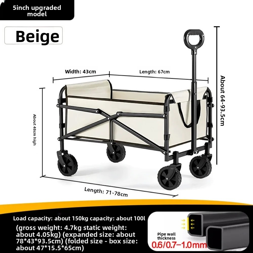 Chariot de camping pliable lég - Outdoor Camping Trolley avis et prix