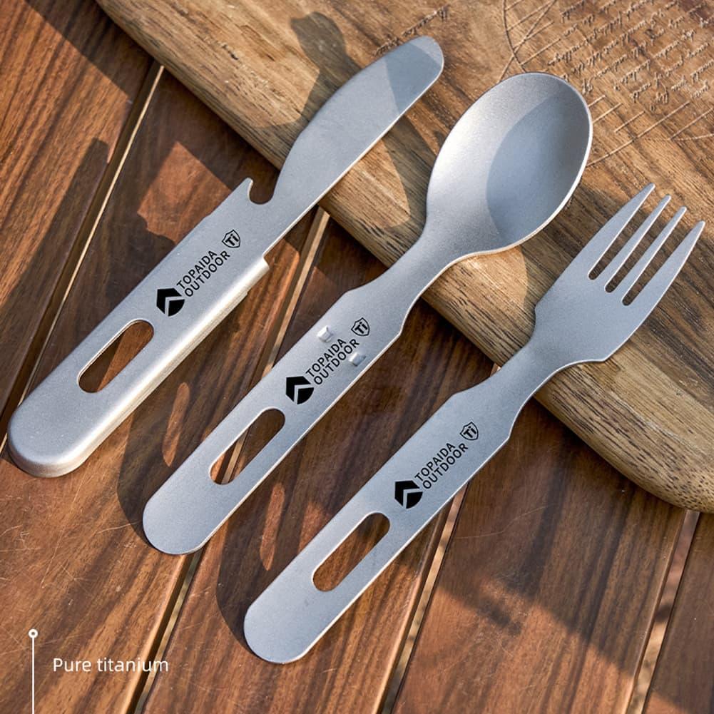 Ensemble 3 en 1 de fourchette, - Outdoor Camping Dining Set avis et prix