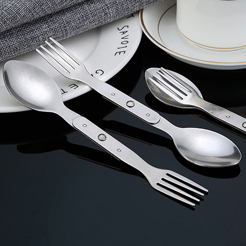 Ensemble de couverts cuillère  - Outdoor Camping Dining Set avis et prix